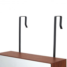 Load image into Gallery viewer, Lockable Storage Jewelry Cabinet with Frameless Mirror-Coffee
