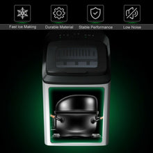 Load image into Gallery viewer, Stainless Steel Ice Maker 33Lbs/ 24Hrs Self-Clean Function with Scoop
