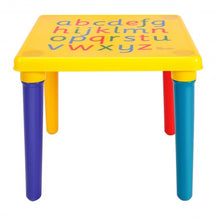 Load image into Gallery viewer, Letter Kids Table &amp; Chairs Play Set Toddler Child Toy
