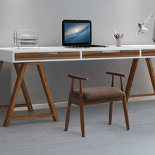 Load image into Gallery viewer, Solid Rubberwood Frame Upholstered Shoe Bench
