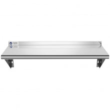 Load image into Gallery viewer, 12&quot; � 36&quot; Stainless Steel NSF Commercial Wall Mount Shelf - Kitchen &amp; Restaurant
