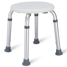 Load image into Gallery viewer, 8 Height Adjustable Non-Slip Bath Shower Stool
