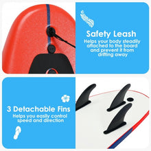 Load image into Gallery viewer, 6&#39; Surf Foamie Boards Surfing Beach Surfboard-Red
