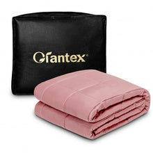 Load image into Gallery viewer, 15 lbs 60" x 80" Heavy Weighted Blanket Natural Bamboo Fabric Soft Breathable
