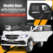 Load image into Gallery viewer, 12V Mercedes Benz GLE Licensed Kids Ride On Car -White
