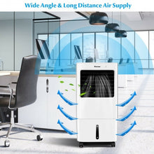 Load image into Gallery viewer, Evaporative Portable Air Cooler Fan w/ Remote Control-White

