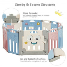 Load image into Gallery viewer, 14-Panel Foldable Baby Playpen Kids Activity Centre-Multicolor
