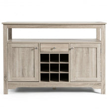 Load image into Gallery viewer, Buffet Server Sideboard Wine Cabinet Console-Gray
