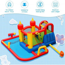 Load image into Gallery viewer, Inflatable Water Slide Jumping Bounce House with Ocean Ball
