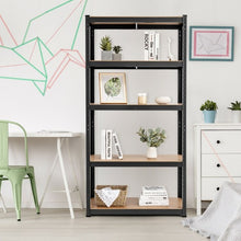 Load image into Gallery viewer, 35.5&quot; x 71&quot; Adjustable 5-Layer 2000 lbs Capacity Tool Shelf -Black
