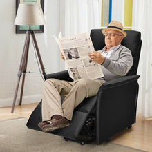 Load image into Gallery viewer, Electric Power Lift Recliner Chair with Remote Control-Black
