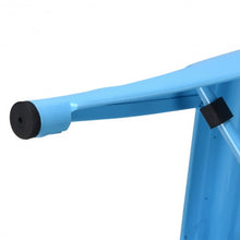 Load image into Gallery viewer, Set of 4 Lightweight  Stackable Metal Tolix Kids Stool-Blue
