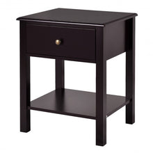 Load image into Gallery viewer, Brown Nightstand End Table
