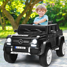 Load image into Gallery viewer, 12V Licensed Mercedes-Benz Kids Ride On Car-Black
