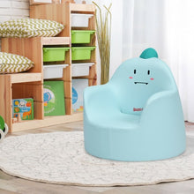 Load image into Gallery viewer, Kids Cartoon Sofa Seat Toddler Children Armchair Couch-Blue
