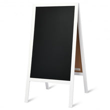 Load image into Gallery viewer, A-Frame Chalkboard Sign with Eraser &amp; Chalk-White
