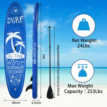 Load image into Gallery viewer, Inflatable &amp; Adjustable Stand Up Paddle Board-M
