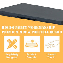 Load image into Gallery viewer, 4-Tier Ladder Bookshelf Storage Display with 2 Drawers
