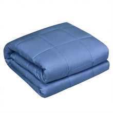 Load image into Gallery viewer, 15 lbs 48" x 72" Premium Cooling Heavy Weighted Blanket-Blue
