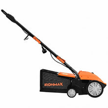 Load image into Gallery viewer, 12Amp Corded Scarifier 13” Electric Lawn Dethatcher -Orange
