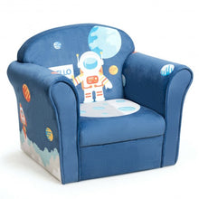 Load image into Gallery viewer, Kids Astronaut Armrest Upholstered Couch
