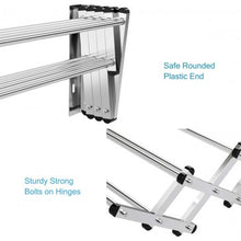 Load image into Gallery viewer, Stainless Wall Mounted Expandable Clothes Drying Towel Rack
