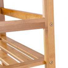 Load image into Gallery viewer, Multifunctional 4 Shelf Bamboo Plant Flower Storage Stand Rack
