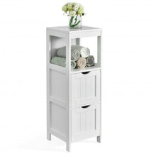 Load image into Gallery viewer, Wooden Bathroom Floor Cabinet with Removable Drawers
