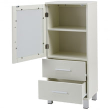 Load image into Gallery viewer, Wood Floor Storage Cabinet w/ 2 Drawers
