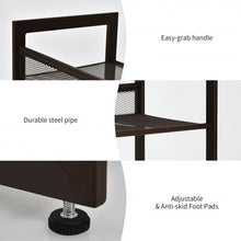 Load image into Gallery viewer, Adjustable to Flat or Slant Shoe Organizer Stand-4-Tier
