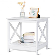 Load image into Gallery viewer, X-Design Display Accent Sofa Side Nightstand Table-White
