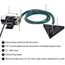 Load image into Gallery viewer, Electric Power Water Transfer Removal Pump 120V Sump 330GPH
