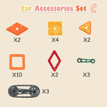 Load image into Gallery viewer, 51 Pcs Magnetic Tiles Building Blocks Set
