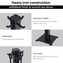 Load image into Gallery viewer, 5 Pieces Fireplace Iron Fire Place Tool Set

