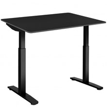Load image into Gallery viewer, 55&quot; One-Piece Universal Tabletop for Standard and Sit to Stand Desk Frame-Black
