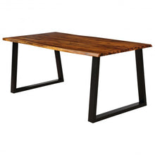 Load image into Gallery viewer, Rectangular Acacia Wood Dining Table Rustic Indoor Furniture
