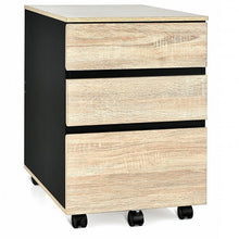 Load image into Gallery viewer, 3-Drawer Mobile File Cabinet for Home Office
