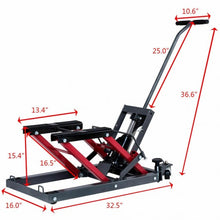 Load image into Gallery viewer, Motorcycle ATV Jack Lift Stand Bike Hoist
