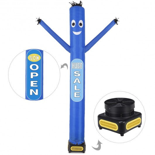10ft Inflatable Air Dancer Puppet with Blower-Blue