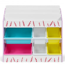 Load image into Gallery viewer, Kids Toy Storage Organizer Children Storage Bins &amp; Book Sleeves
