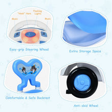 Load image into Gallery viewer, 3-in-1 Baby Walker Sliding Car Pushing Cart Toddler Ride-Blue
