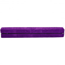 Load image into Gallery viewer, 7&#39; Sectional Gymnastics Floor Balance Beam-Purple

