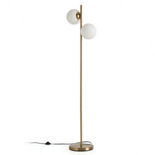 Load image into Gallery viewer, 65&quot; LED Floor Lamp with 2 Light Bulbs &amp; Foot Switch
