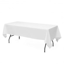 Load image into Gallery viewer, 10 pcs 90&quot; x 132&quot; Rectangle Polyester Tablecloth
