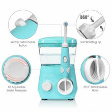 Load image into Gallery viewer, 600 mL Power Dental Flosser with 10 Pressure Levels-Blue
