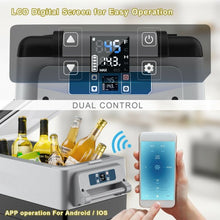 Load image into Gallery viewer, 53 Quarts Portable Electric Car Cooler Refrigerator
