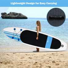 Load image into Gallery viewer, 10&#39; Inflatable Stand Up Paddle Board with Carry Bag
