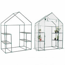 Load image into Gallery viewer, Portable Outdoor 4 Shelves Greenhouse
