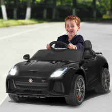 Load image into Gallery viewer, 12V Jaguar F-Type SVR Licensed Kids Ride On Car-Black
