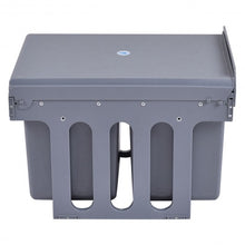 Load image into Gallery viewer, 2 Compartment Pull Out Recycling Waste Bin
